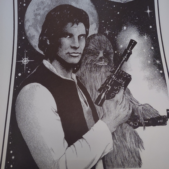 Vintage comic artwork Star wars Clifford Wm Bird Fantasy artwork signed # - Picture 3 of 8